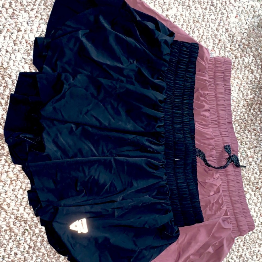2 pair halara float shorts